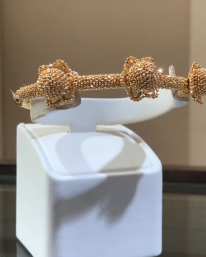 اسوارة دوريكا عيار 21 زو رونق جميل ومظهر لائق مجوهرات حنيفة